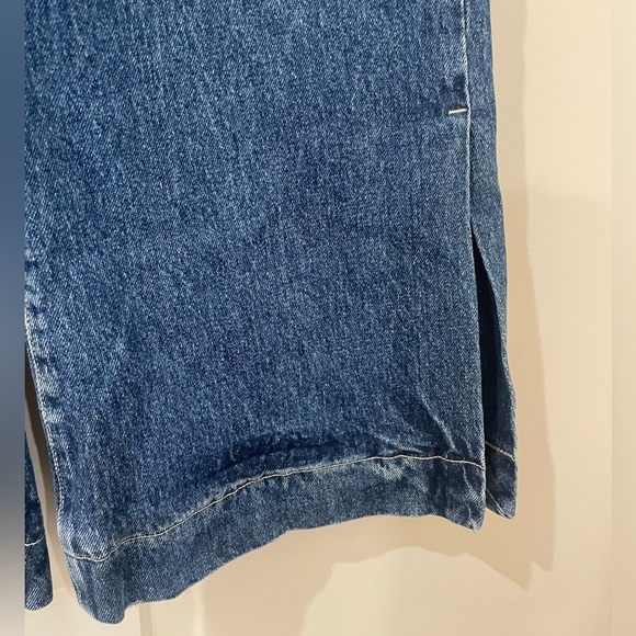 7 For All Mankind Cropped Jo with Side Slit Wide Leg Jeans 27 - Picture 5 of 12